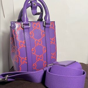 Gucci Mini Bag in Purple and Orange
